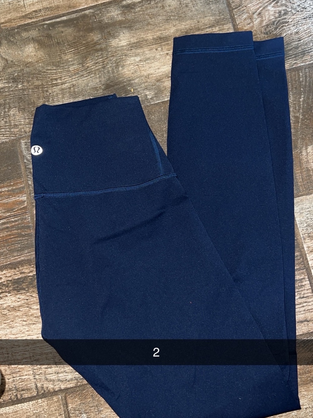 lululemon athletica Navy Blue High-Rise Full-Length Leggings